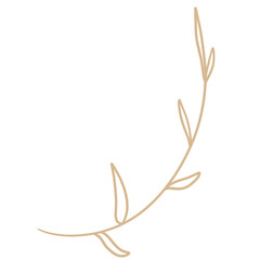 florals and leaves decoration