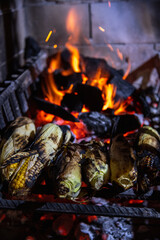 cooking on the grill