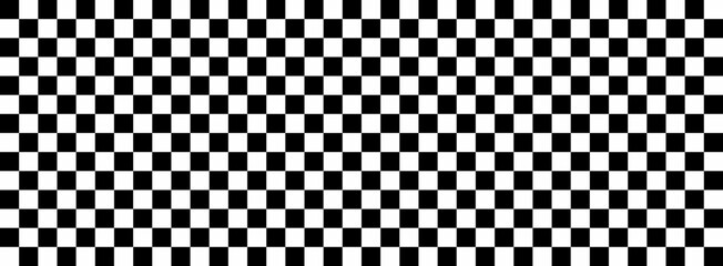 black white horizontal checkered.chess board repeatable texture