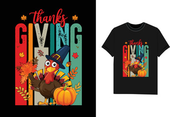 Thanksgiving T-Shirt Design