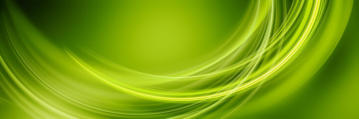Nature Background with Green Tones Lines