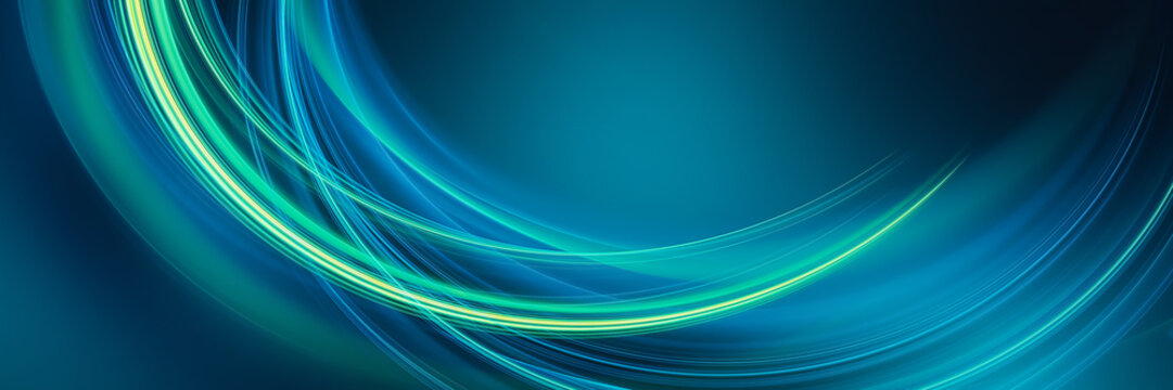 Modern Technology Abstract Ultrawide Background