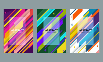 Vector Abstract Colorful Geometric. vector illustration