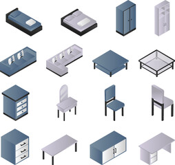Isometric Home Furniture
