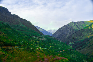 landscape in the mountains