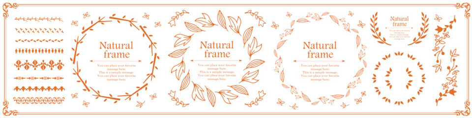 ハロウィンモチーフのデザイン素材セット