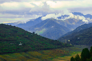 mountains in the mountains