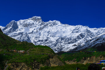 swiss mountains in the mountains