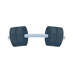Fitness dumbbells made of steel with weights for lifting exercises to build muscle.