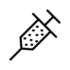 Syringe icon template
