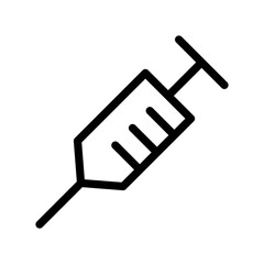 Syringe icon template