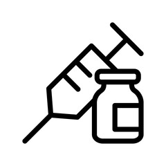 Syringe icon template