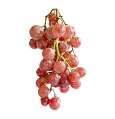 grapes on white