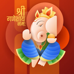 Ganesh chaturthi, hindu loard ganesha art work, ganpati festival of India