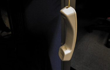 phone to call someone, or for emergency calls. Phones with cables are usually in the office