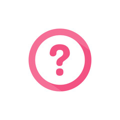 Information icon. data management reading guide Customer information assistance concept