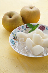 幸水梨　スタジオ撮影