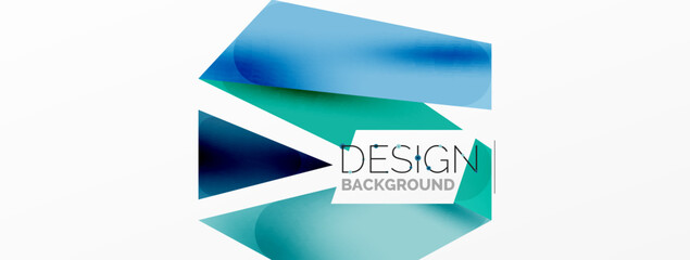 Background abstract overlapping shapes. Minimal composition vector illustration for wallpaper banner background or landing page