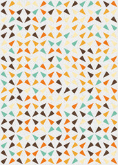 Fototapeta premium Abstract Geometric Pattern generative computational art illustration