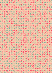 Abstract Geometric Pattern generative computational art illustration