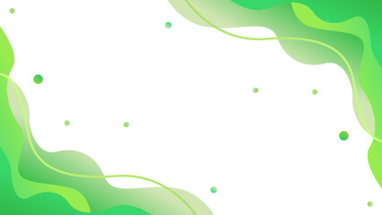 green color fluid abstract background