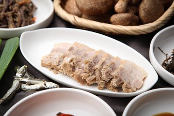 Korean pork boiled pork bossam