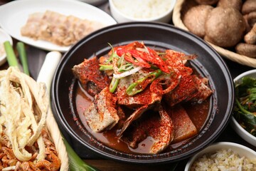 Korean pollack dish