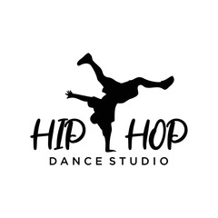 Hip Hop Dance Studio Logo Design