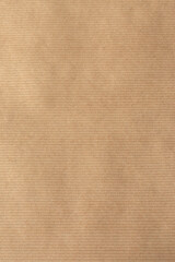 Brown parcel packaging paper for wrapping parcels.  Eco friendly recycling packaging.