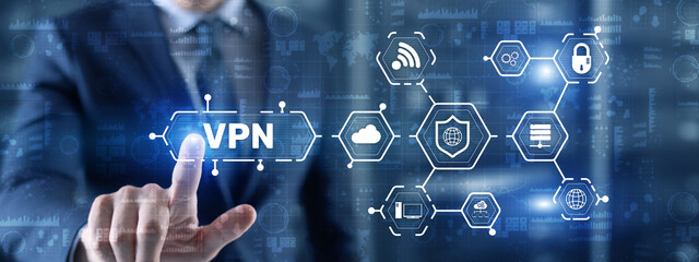 Virtual private network VPN. Provides privacy, anonymity and security to users by creating a...