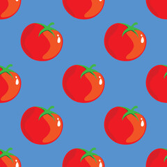 Tomato icon for your design seamless.