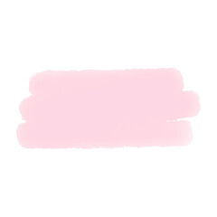 Paint Brushstroke pink colour texture.