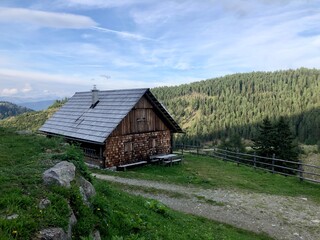 Obraz premium Almhütte