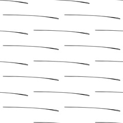 Seamless pattern with black pencil brushstrokes