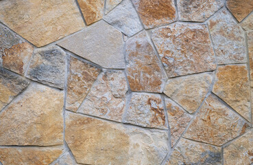 stone wall background closeup