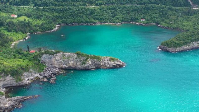 Beautiful landscape of Gideros Bay - Cide, Kastamonu, Turkey