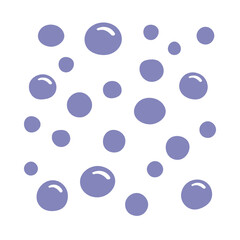 Clip art set of abstract shapes, colorful simple silhouettes, .mild lines