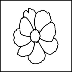 illustration of a flower