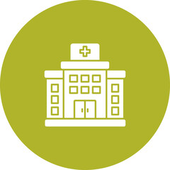 Fototapeta premium Hospital Icon