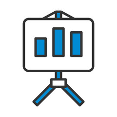 Analytics Stand Icon