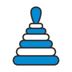 Pyramid Toy Icon