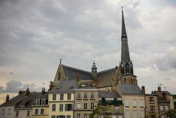 view in the church of Pithiviers