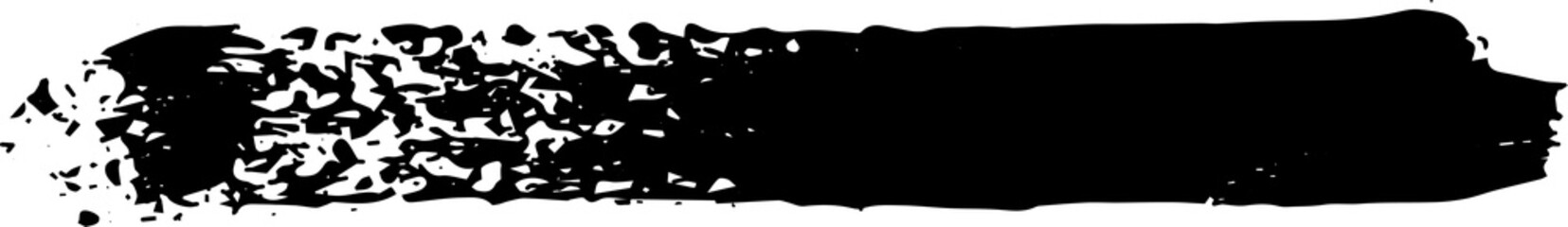 brush stroke grunge design illustration isolated on transparent background 