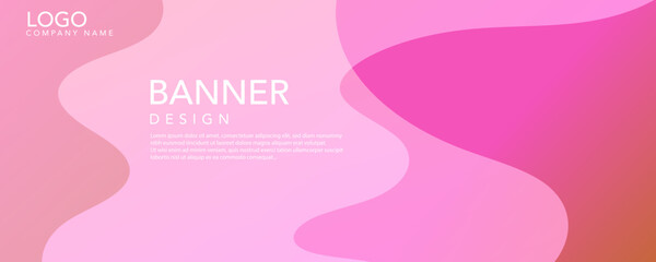 background with ribbon, Pink background