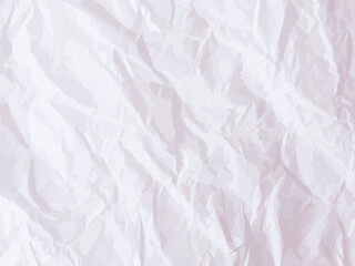 Texture of crumpled paper. Vector illustration.