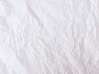 Texture of crumpled paper. Vector illustration.