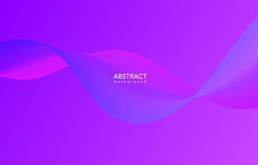 Abstract Purple background with waves, abstract background with waves