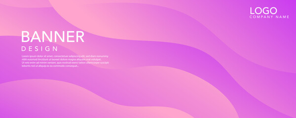 Pink abstract background with waves