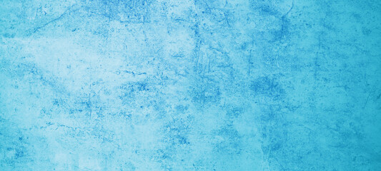Fototapeta na wymiar Abstract blue watercolor painted paper texture background
