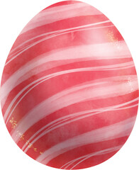 Watercolor Easter Egg